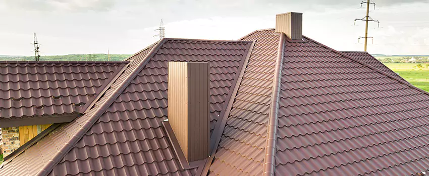 Residential Chimney Flashing Restoration in Bourbonnais, IL