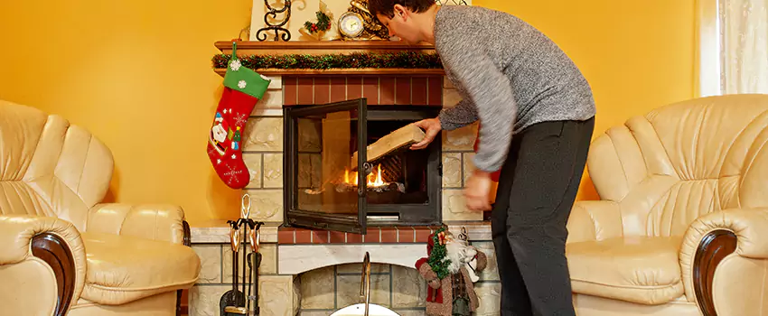 Gas to Wood-Burning Fireplace Conversion Services in Bourbonnais, Illinois