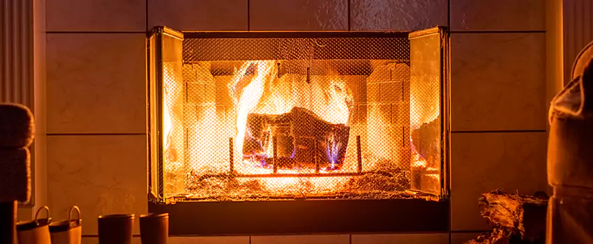 Mendota Hearth Landscape Fireplace Installation in Bourbonnais, Illinois
