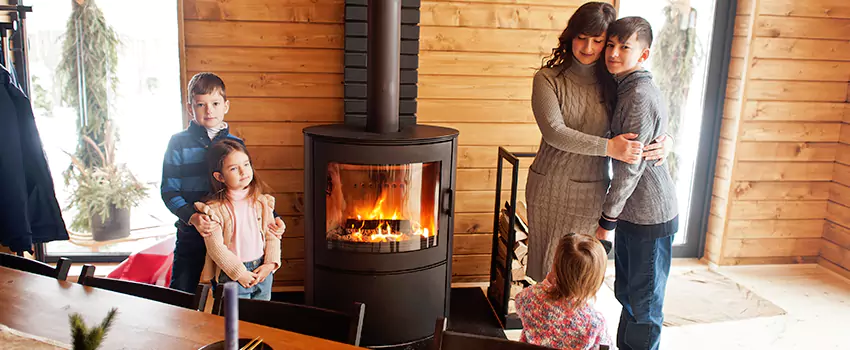 Morso Cast Iron Fireplace Insert Installation in Bourbonnais, Illinois