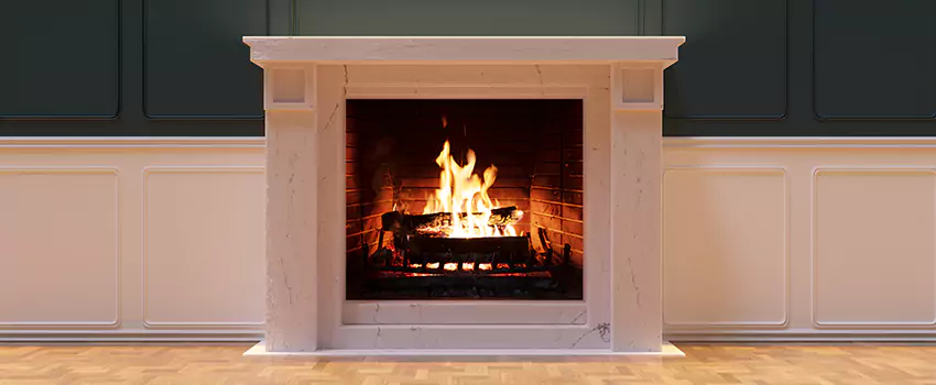 Open Flame Wood-Burning Fireplace Installation Services in Bourbonnais, Illinois