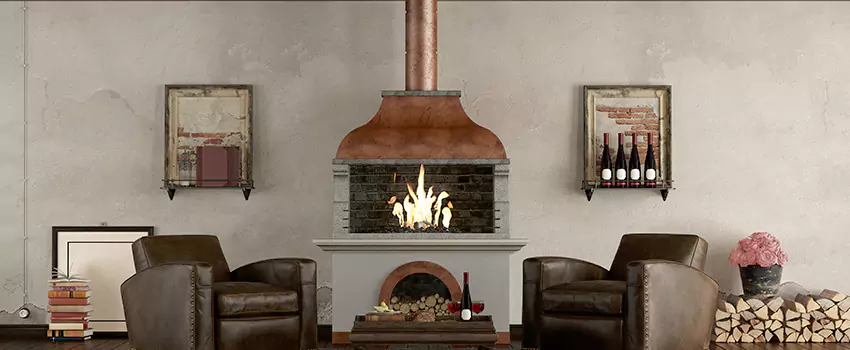 Thelin Hearth Products Providence Pellet Insert Fireplace Installation in Bourbonnais, IL
