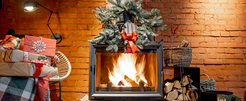 Travis Industries Linear Gas Fireplace Installation in Bourbonnais, Illinois
