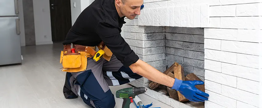 Fireplace Damaged Damper Frame Repair Services in Bourbonnais, Illinois